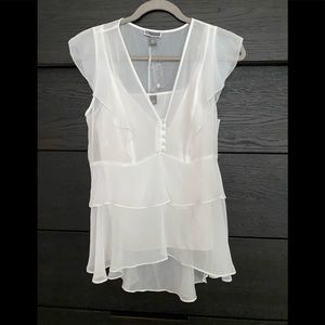 New with tags Chelsea 28 white blouse